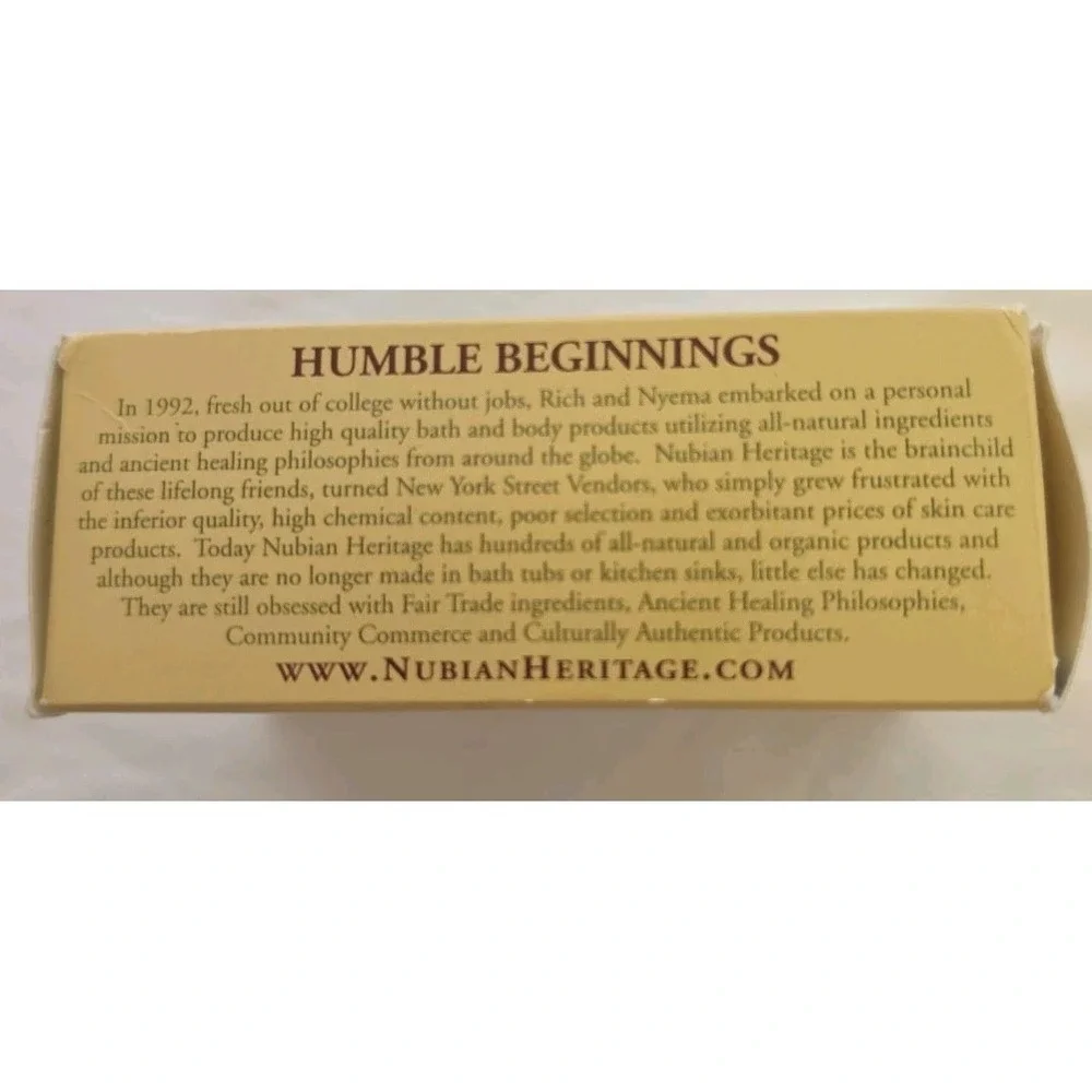 Bar Soap Indian Hemp & Haitian Vetiver 5 Oz By Nubian Heritage